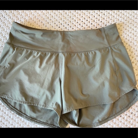 lululemon athletica Shorts Light Green Lululemon Shorts Poshmark